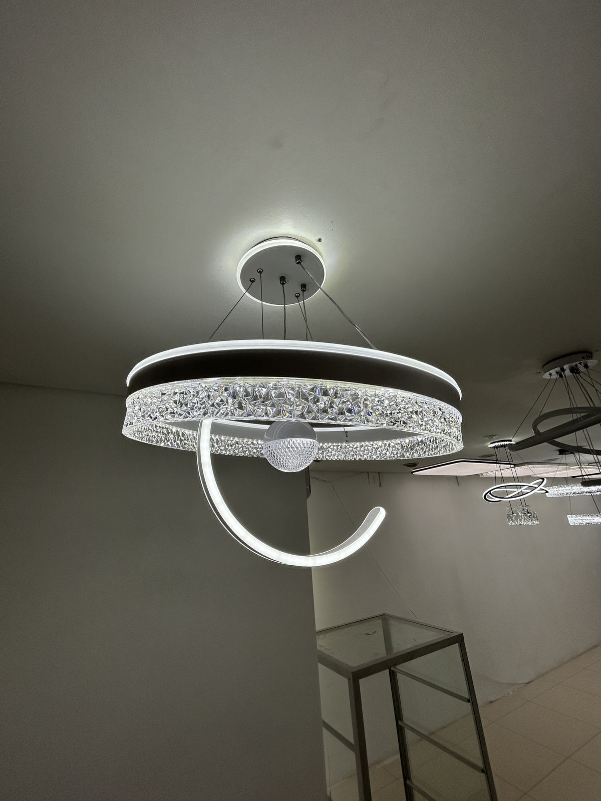 Luminária Aurora Crystal